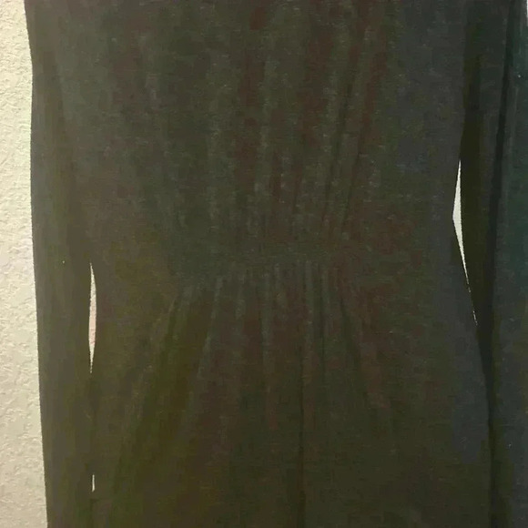 Twisted Womens Black Grey‎ Animal Print Cinch Pocket Stretch Cardigan 14 - Picture 7 of 10